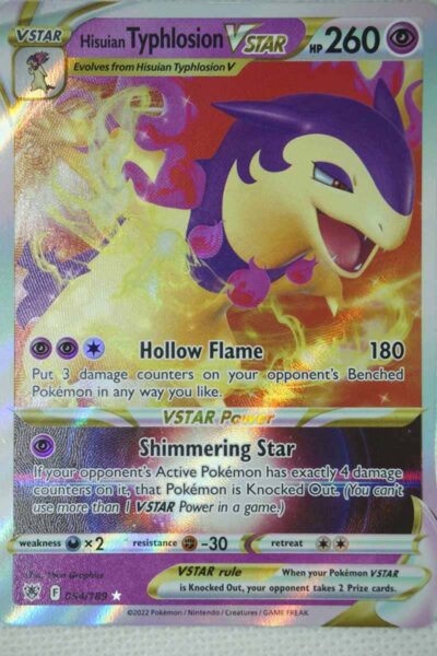 Hisuian Typhlosion VSTAR 054/189