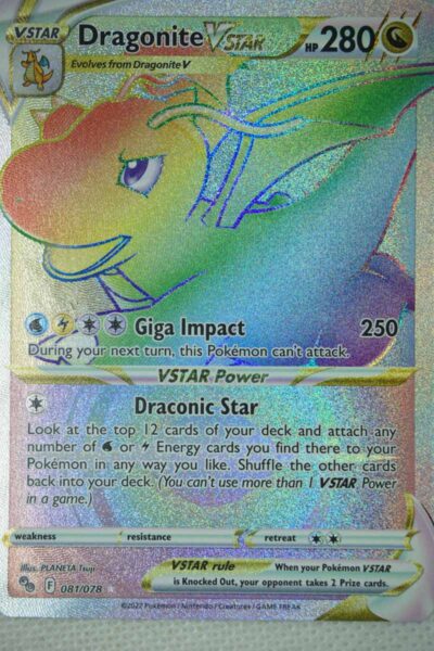 Dragonite VSTAR 081/078 Hyper Rare