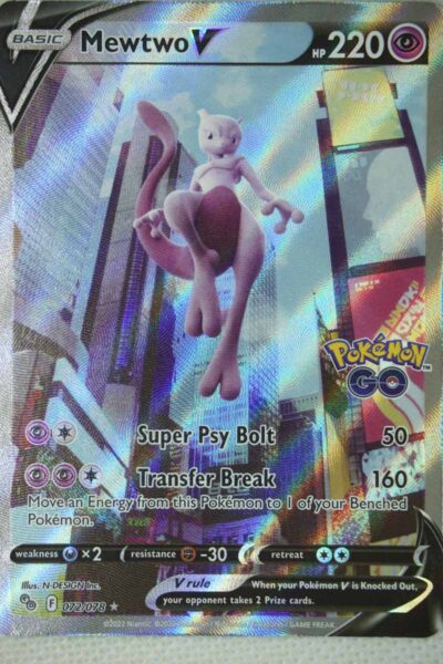 Mewtwo V 072/078 Alternate Art