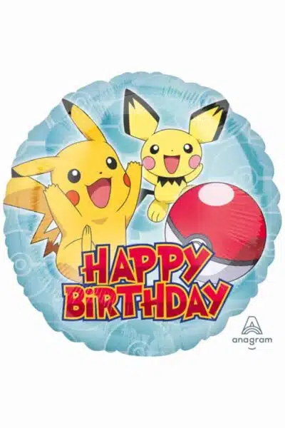 Pokemon Fødselsdagsballon