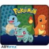 Pokemon Musemåtte med Charmander Squirtle og Bulbasaur