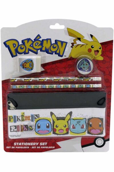 Pokemon Skrivesæt med Penalhus