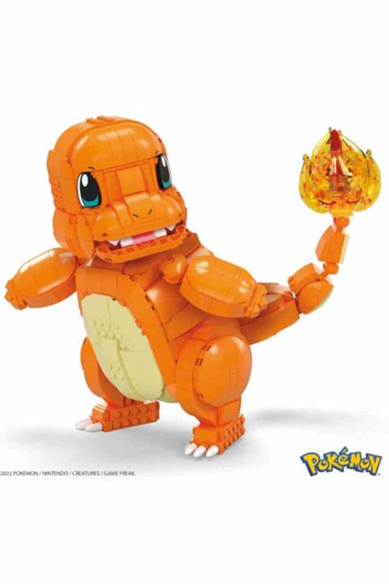 Kæmpe Charmander Mega Construx Figur