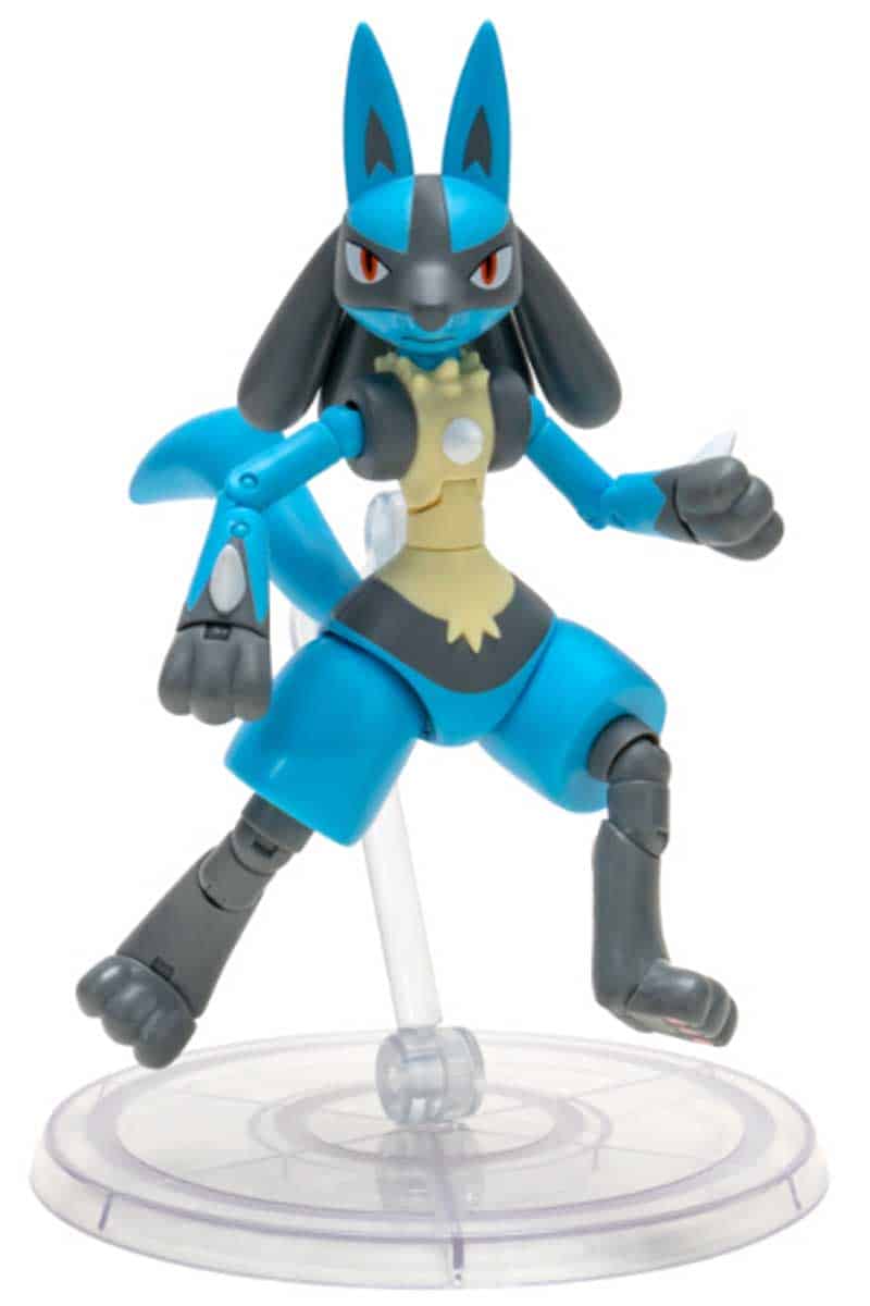 Stor Lucario 25 års jubilæums action figur