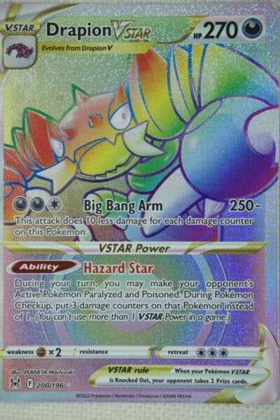 Drapion VSTAR 200/196 Hyper Rare