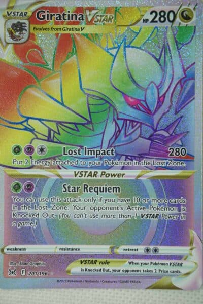 Giratina VSTAR 201/196 Hyper Rare