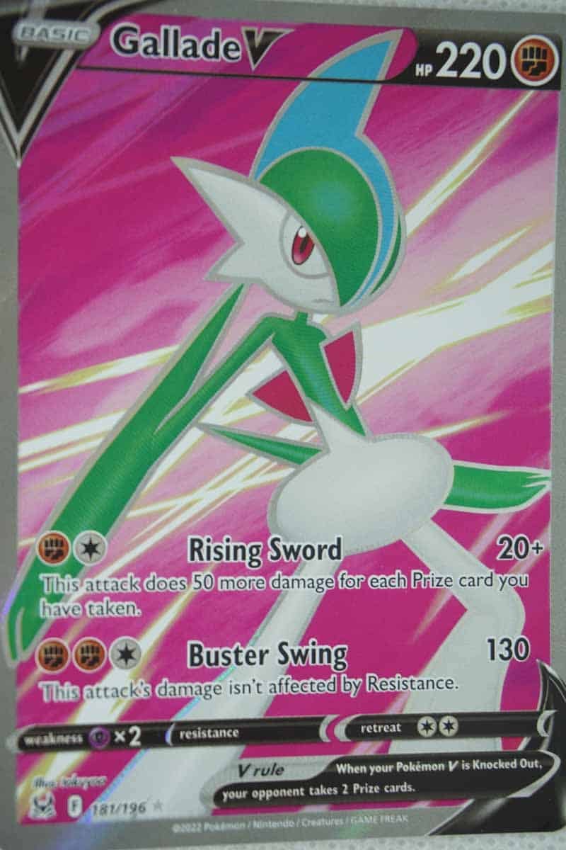 Gallade V 181/196 Full Art