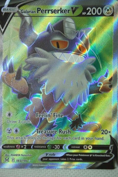 Galarian Perrserker V 183/196 Full Art