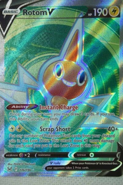 Rotom V 176/196 Full Art