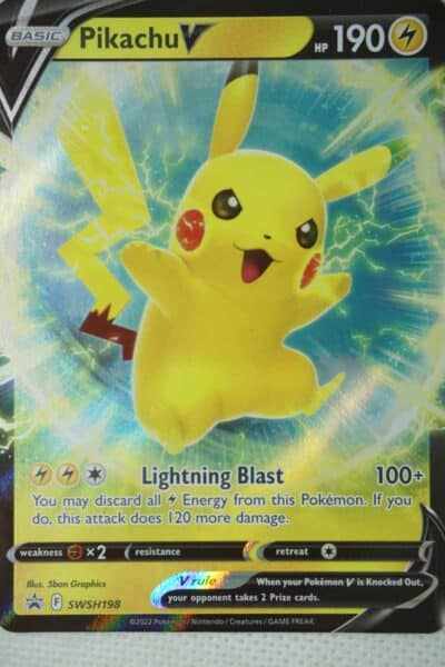 Pikachu V SWSH198