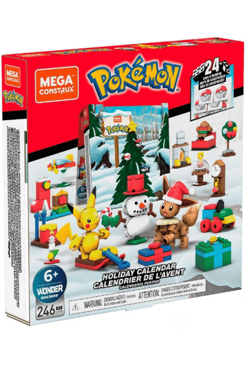 Japansk Pokémon Mega Construx Julekalender