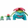 Udviklingssæt med Bulbasaur, Ivysaur og Venusaur Figurer