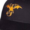 Sort Charizard Kasket