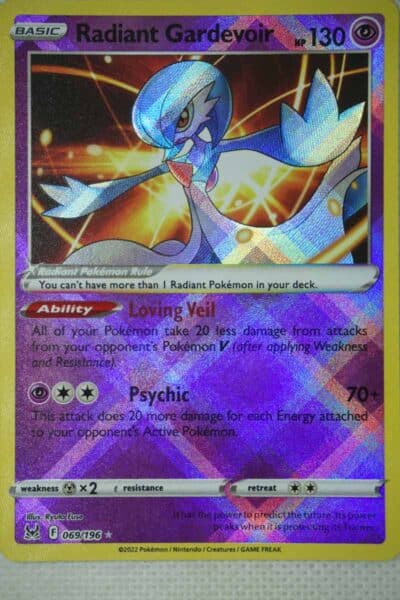 Radiant Gardevoir 069/196 Radiant Rare