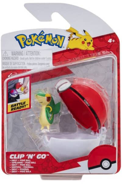 Snivy og Poke Ball