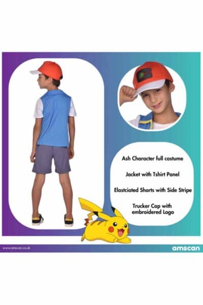 Pokemon Ash Kostume