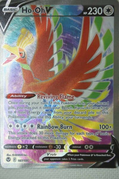 Ho-Oh V 187/195 Full Art