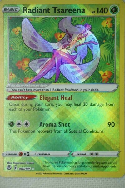 Radiant Tsareena 016/195 Radiant Rare