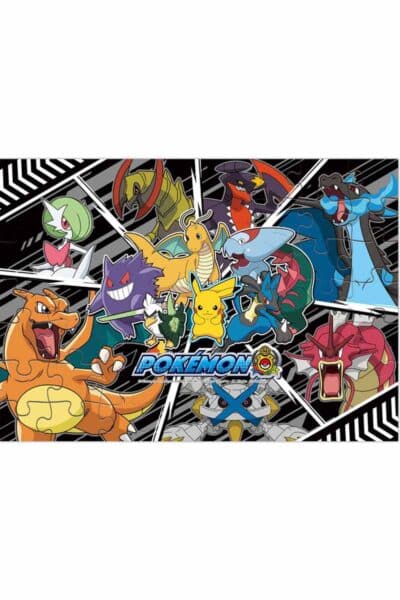 4 små Japanske Pokemon Puslespil