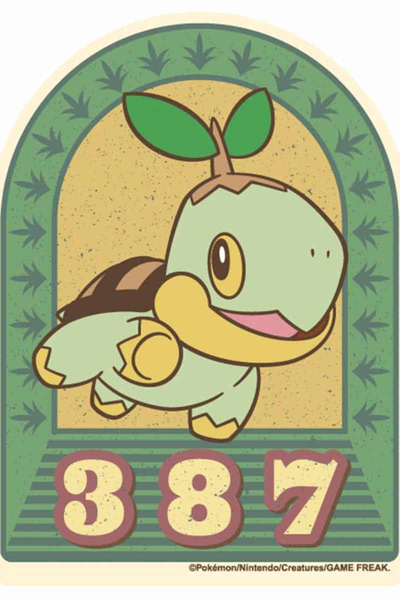 Turtwig Klistermærke