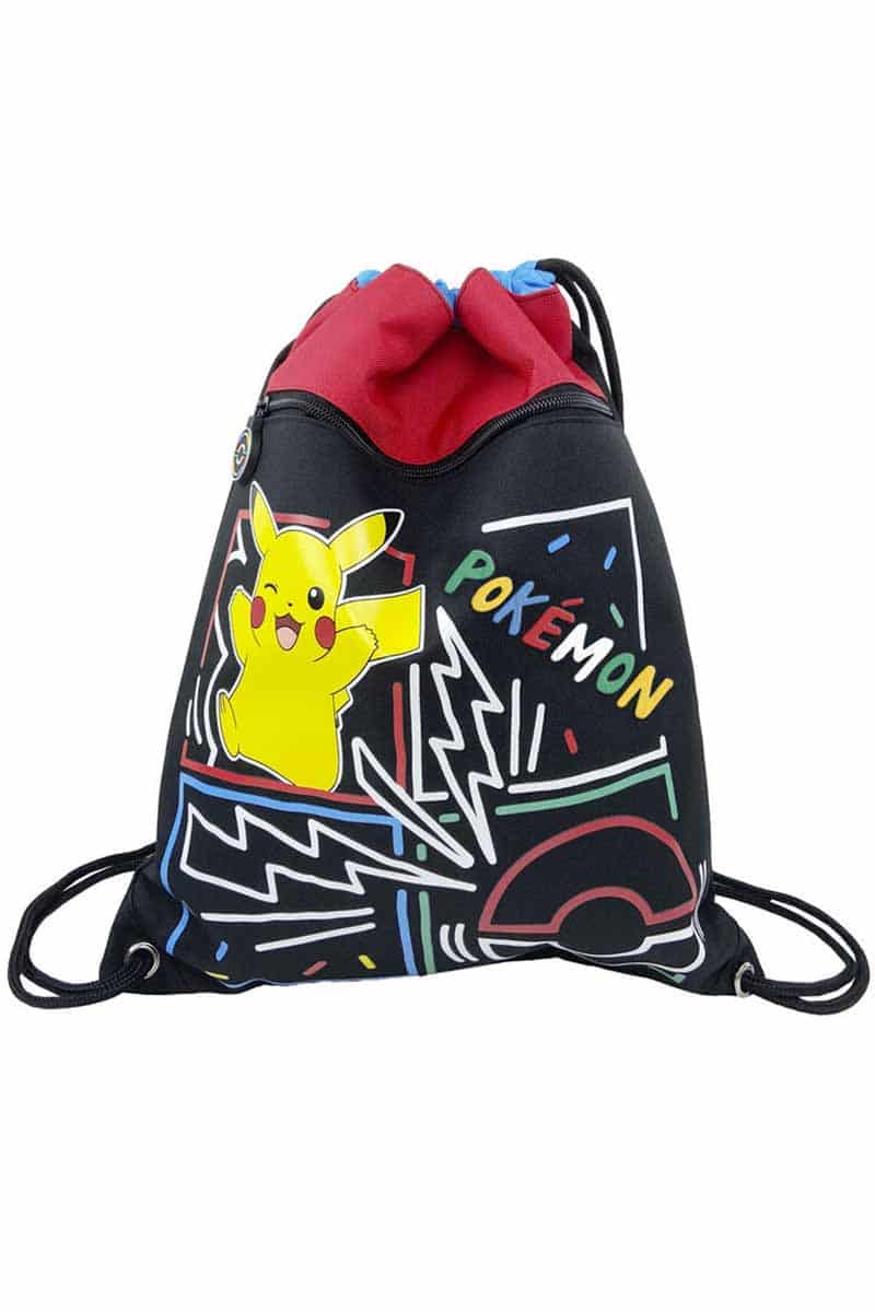 Pikachu og Poke Ball Gymnastiktaske