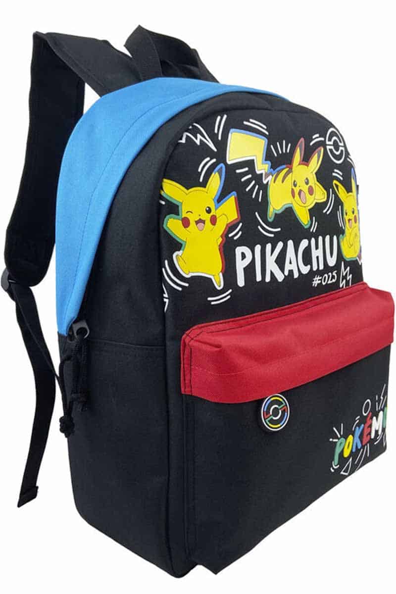 Stor Pikachu og Poke Ball Taske