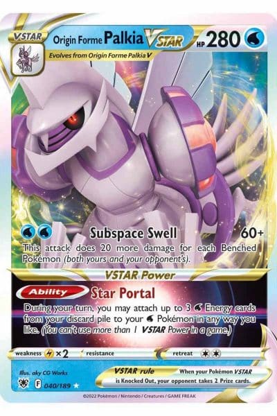 League Battle Deck med Origin Form Palkia VSTAR