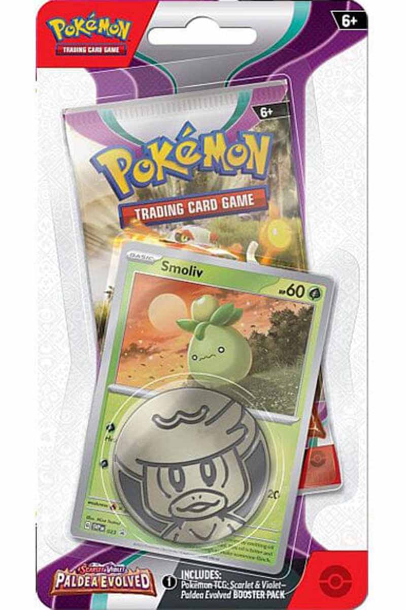 Paldea Evolved Blisterpakke med Smoliv