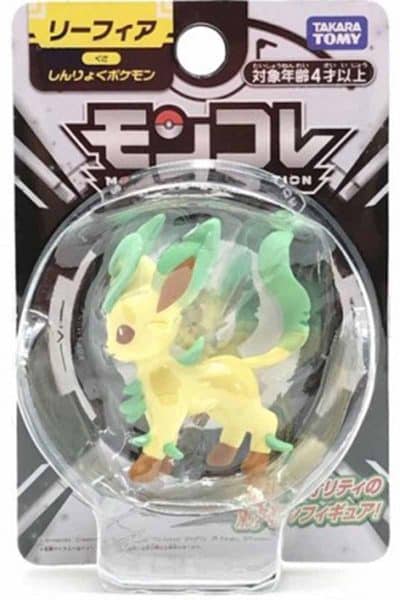 Lille Japansk Leafeon Figur