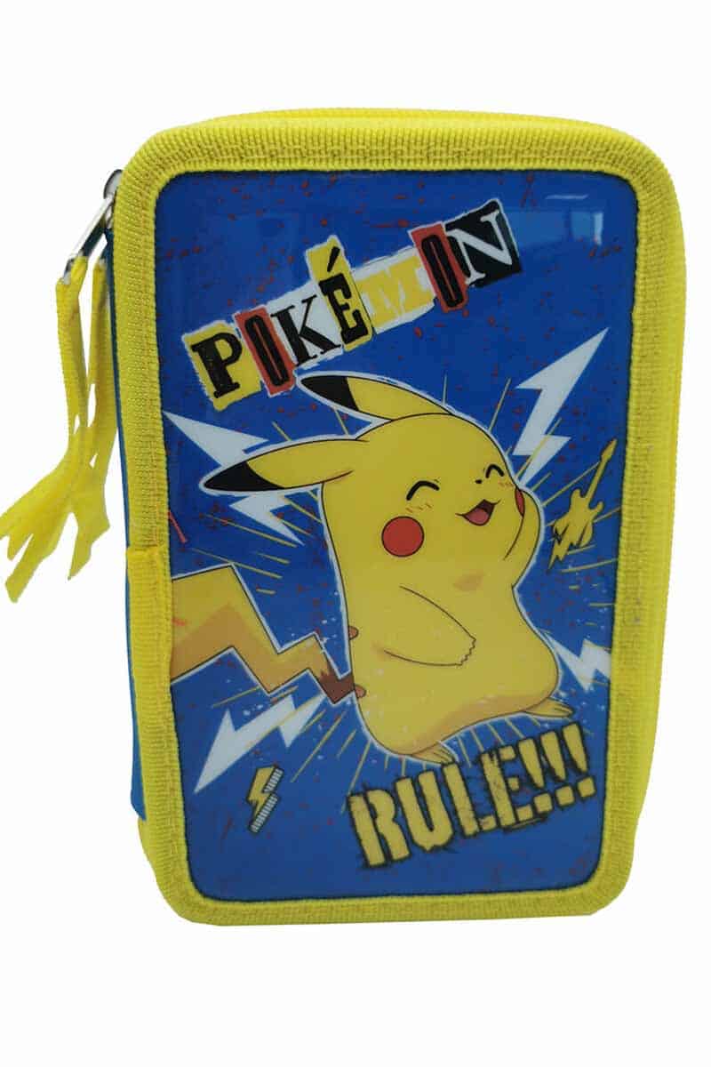 Pikachu Penalhus med tre Rum Inklussivt indhold