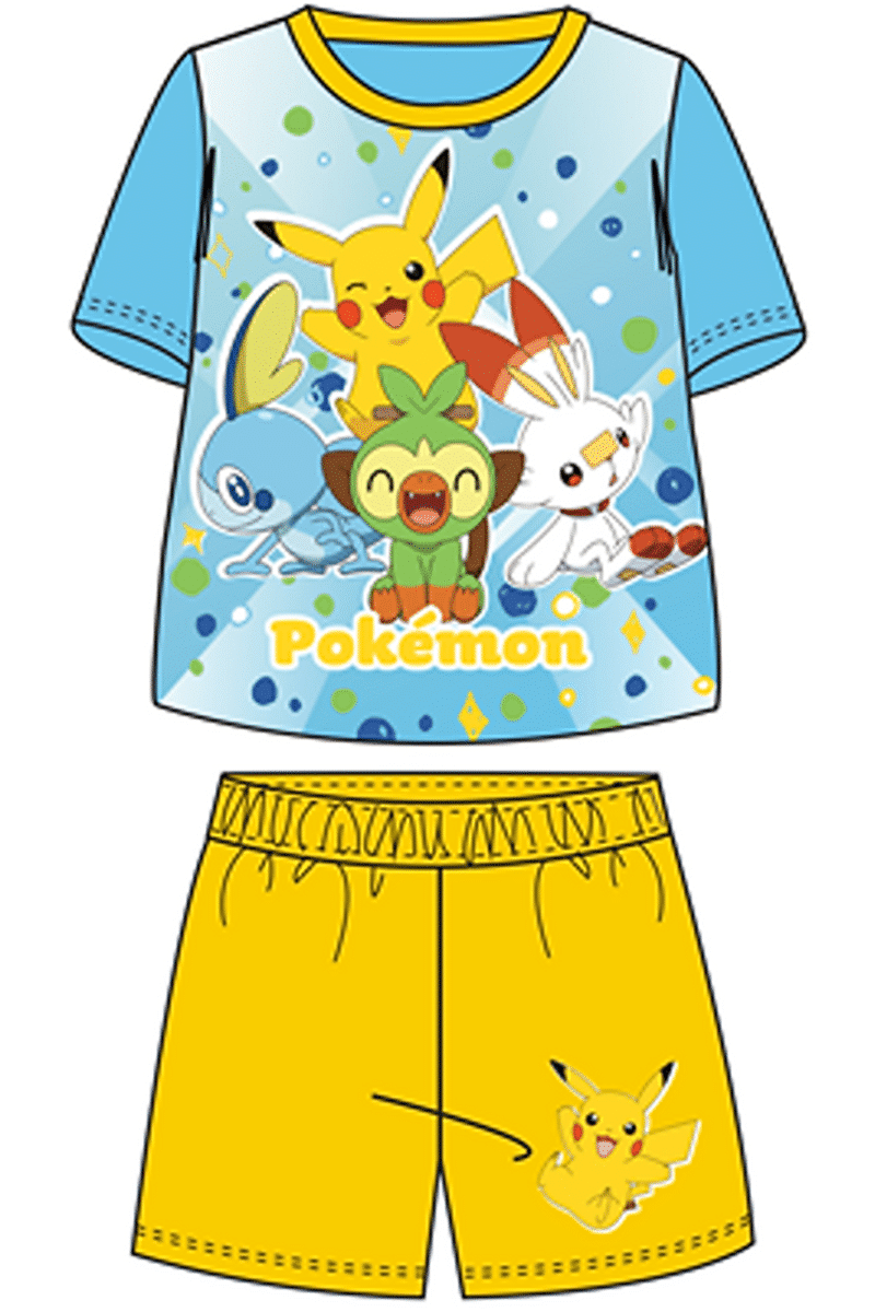 T Shirt og Shorts med Galar Starters til Børn