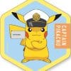 Pokemon Magnet med Pikachu som Kaptajn
