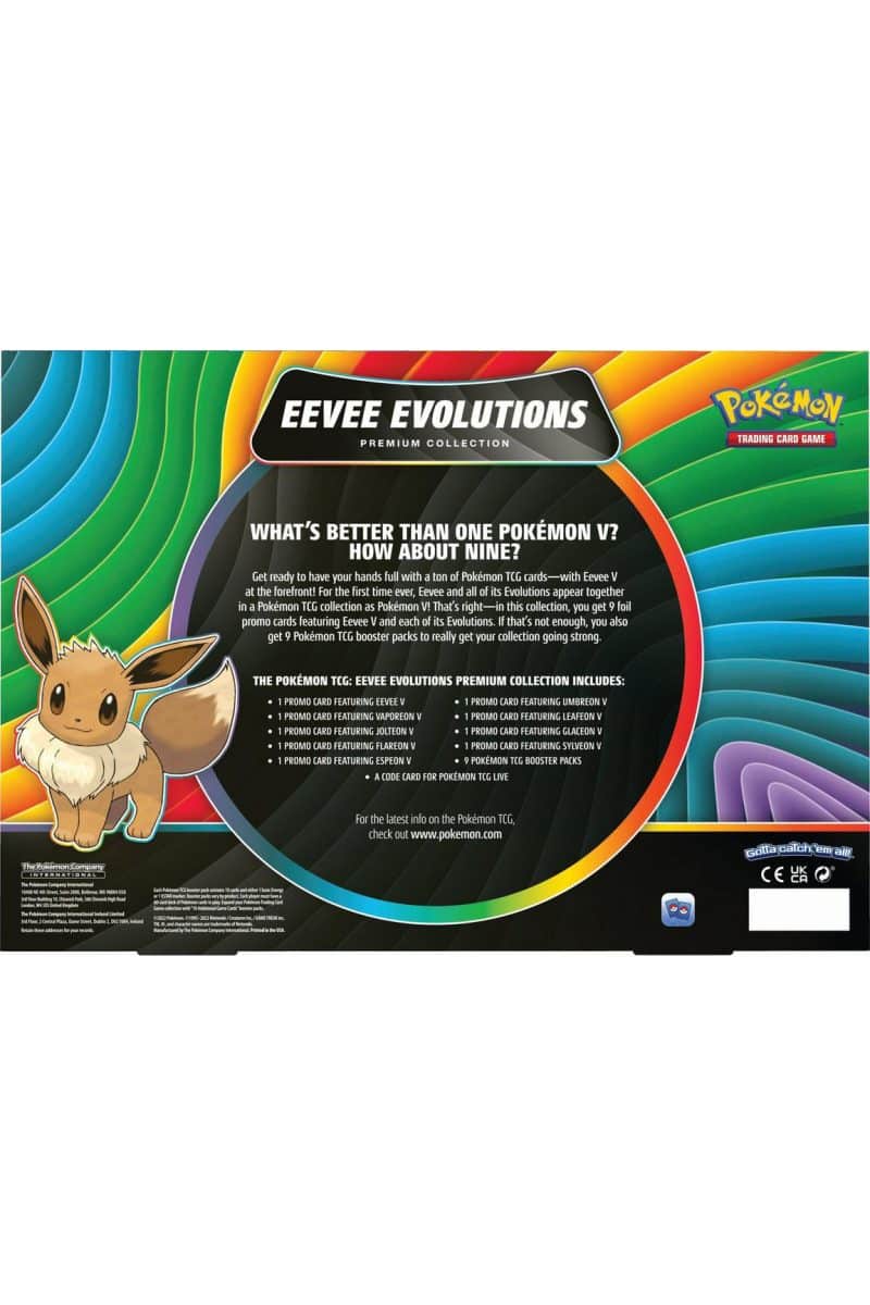 Eevee Evolutions Premium Collection Box - Pocket Monster