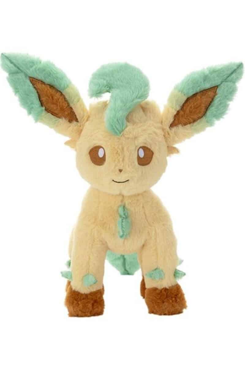 Stor Japansk Plysset Leafeon Bamse
