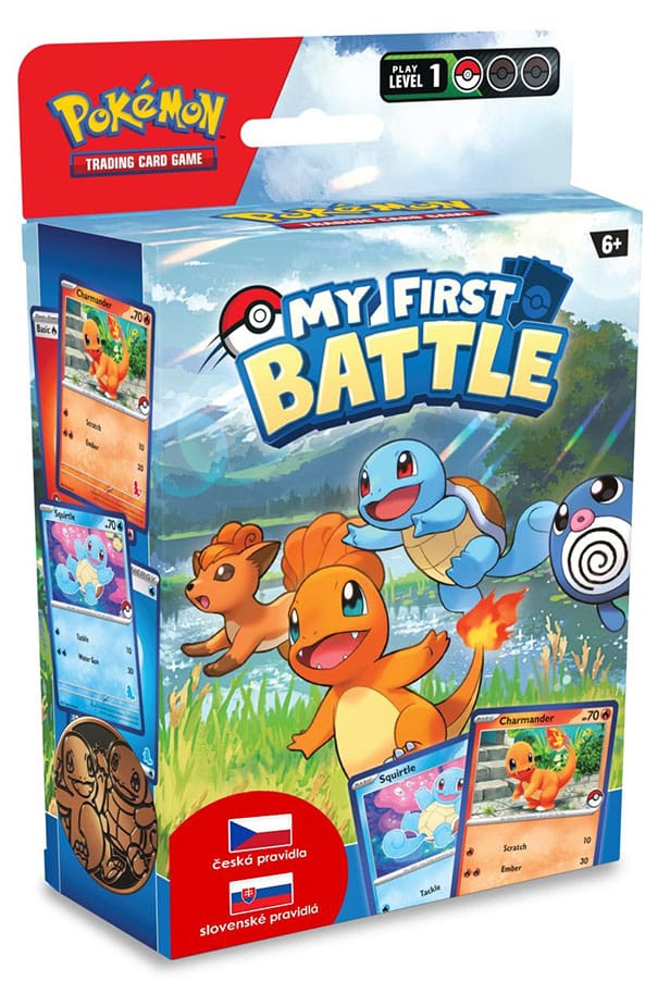 Pokémon My First Battle Charmander vs Squirtle