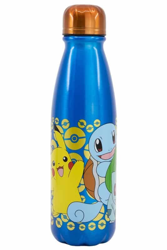 Blå Pokemon Vandflaske i Aluminium