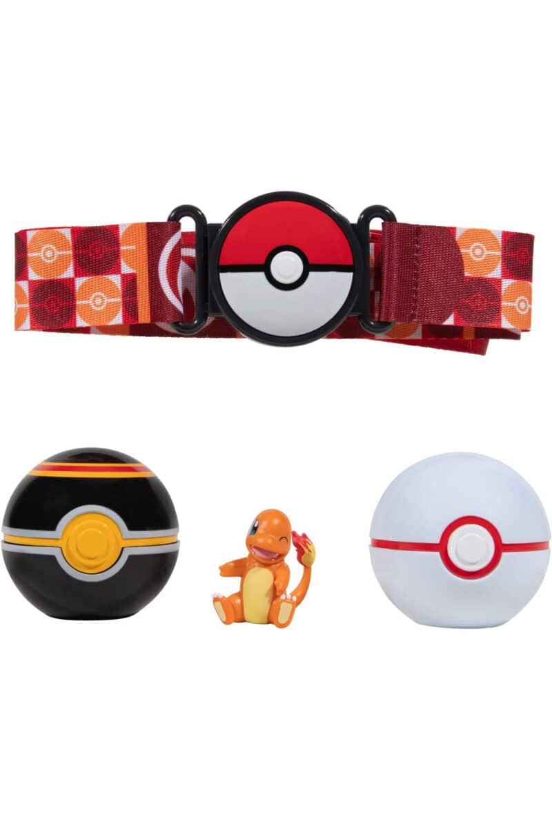 Charmander bælte med Premier ball og Luxury ball