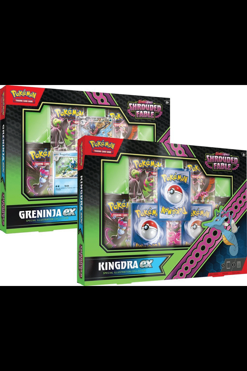 Shrouded Fable Greninja ex/Kingdra ex Special Illustration Collection ...