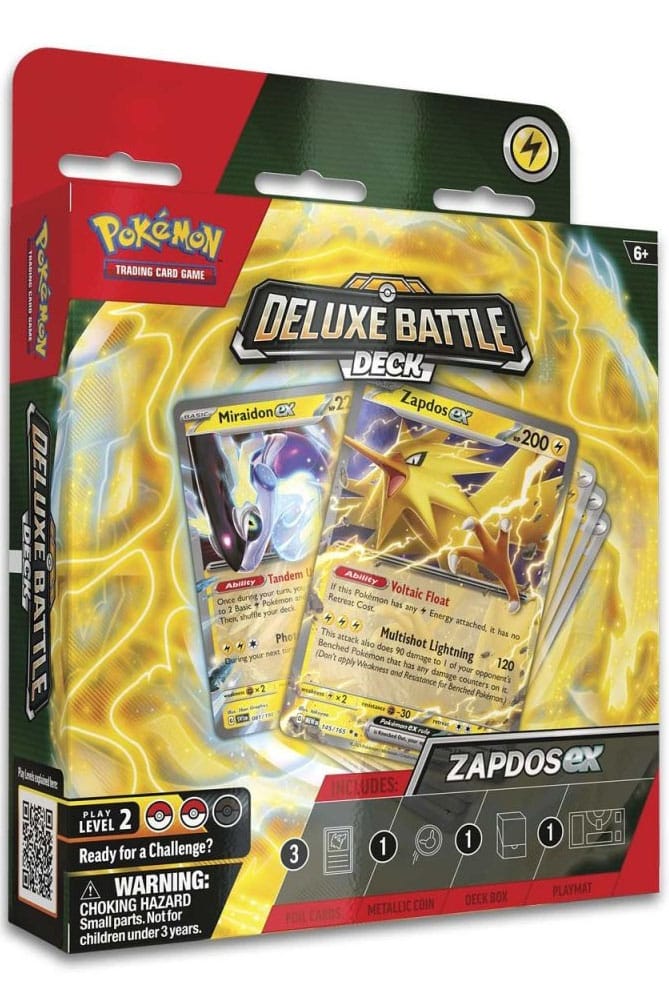 Zapdos ex Deluxe Battle Deck