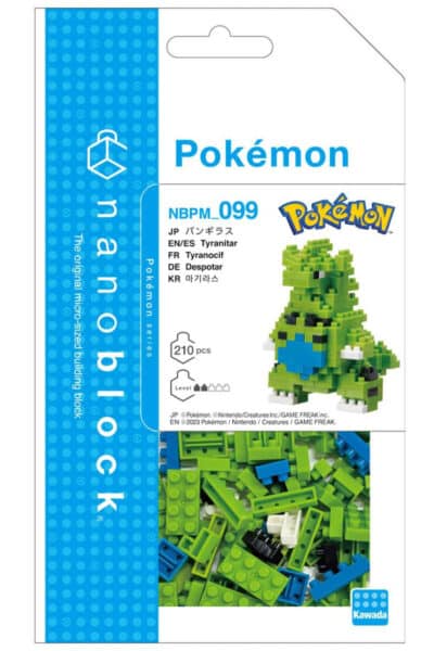 Tyranitar Nanoblock Figur