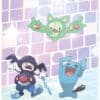 Pokemon Psychic Type A4 Pro Mappe til 360 Kort