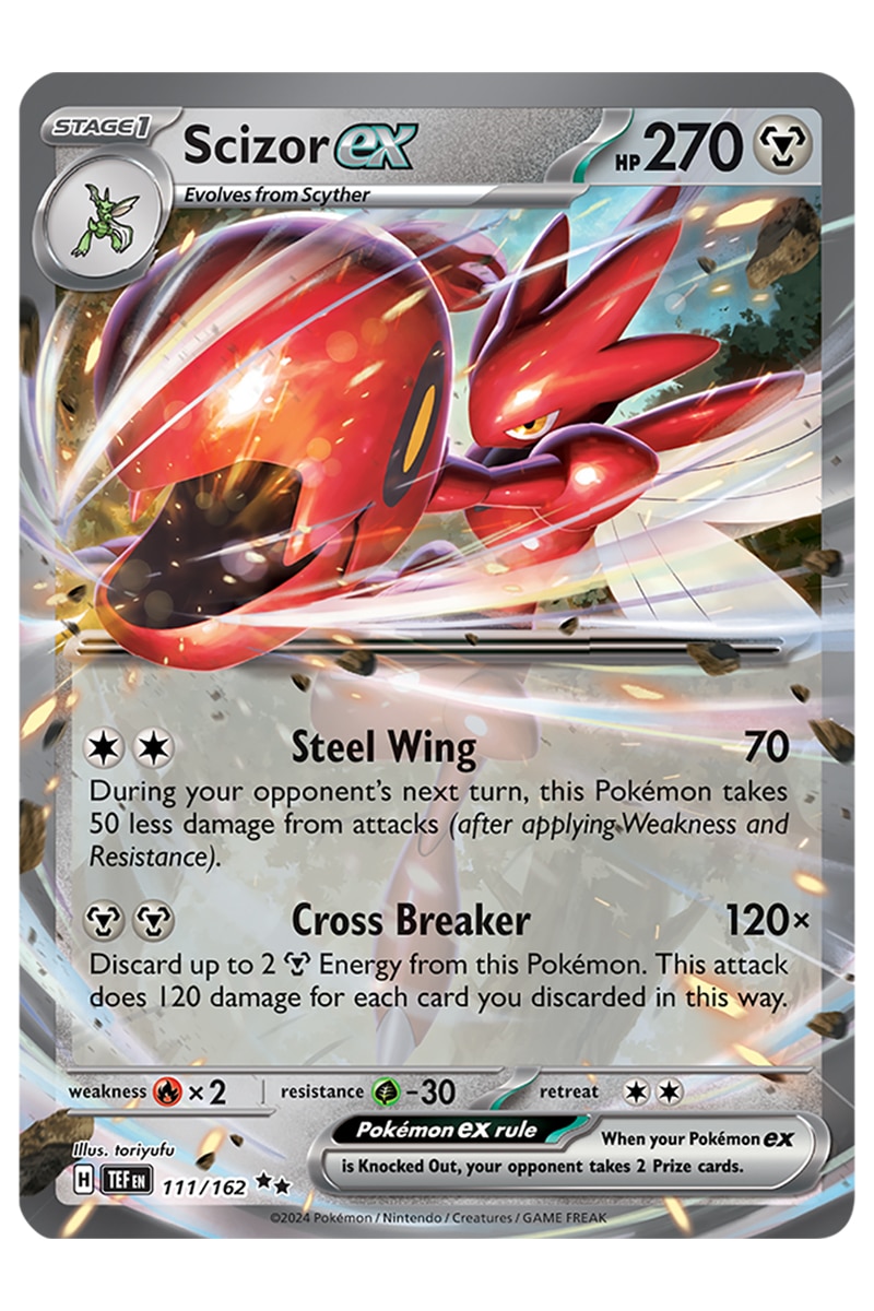 Scizor ex 111/162