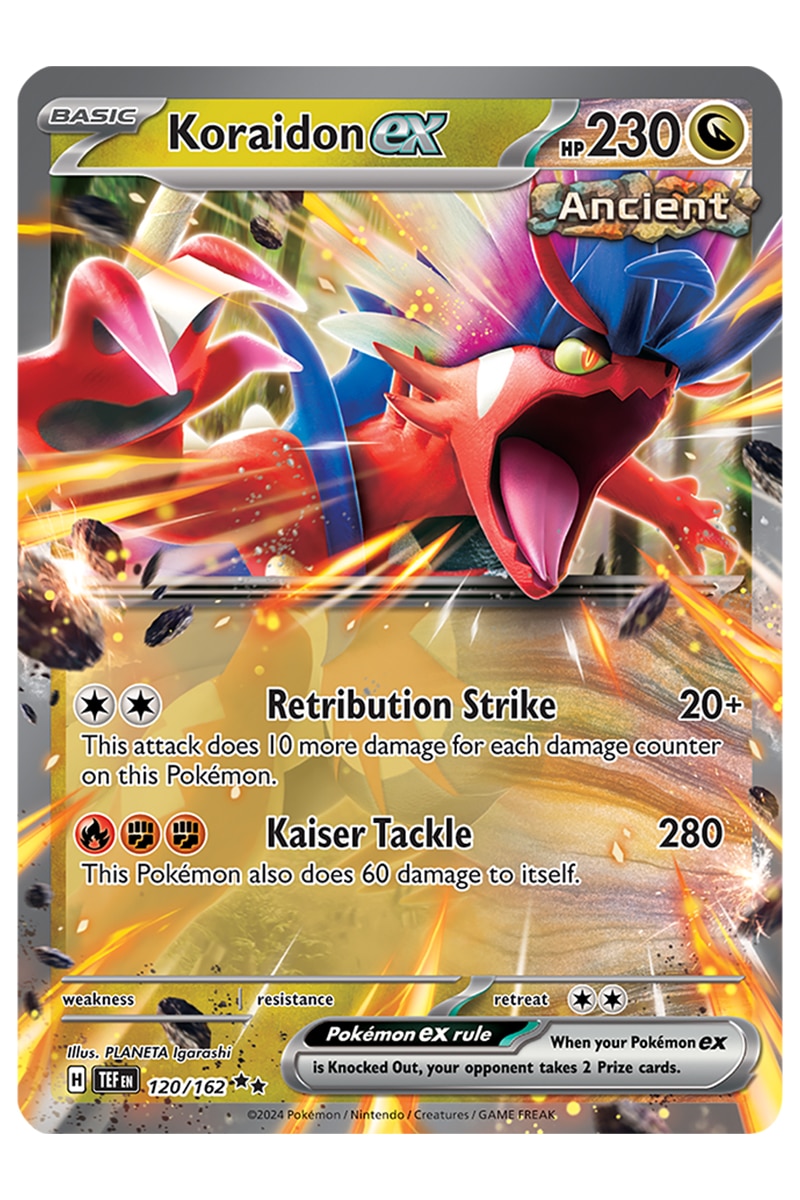 Koraidon ex 120/162