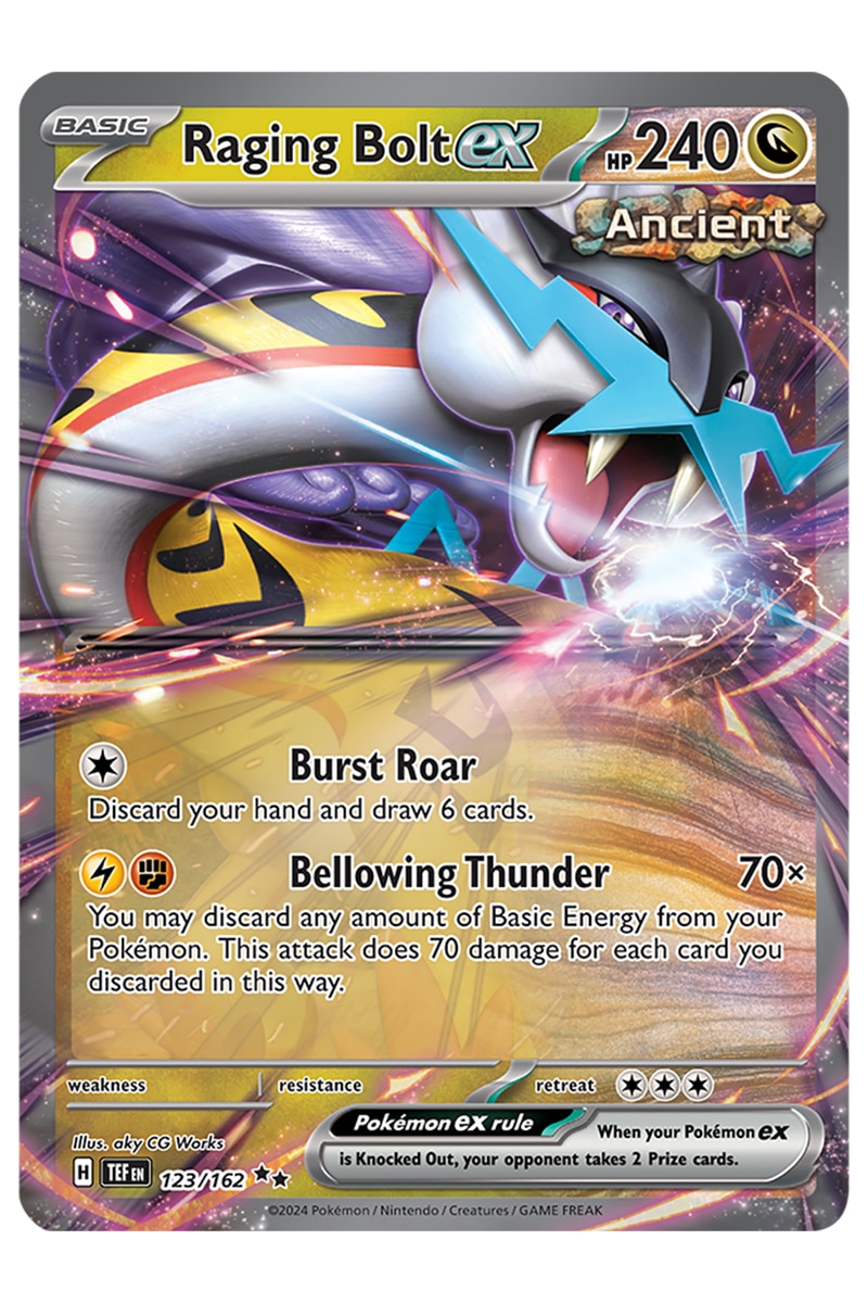 Raging bolt ex 123/162