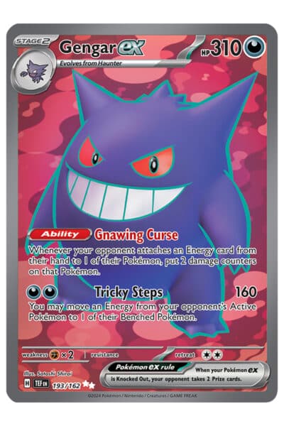Gengar ex 193/162 Secret Rare