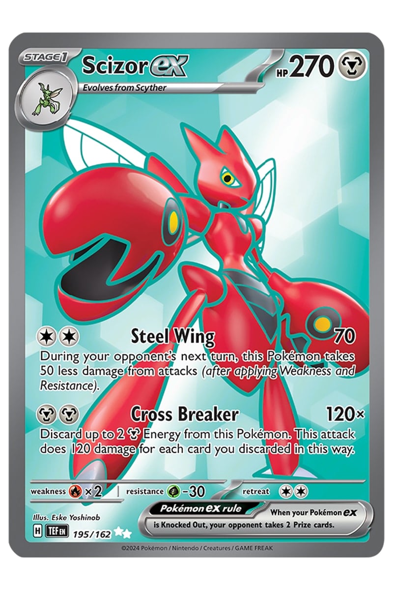 Scizor ex 196/162 Secret rare