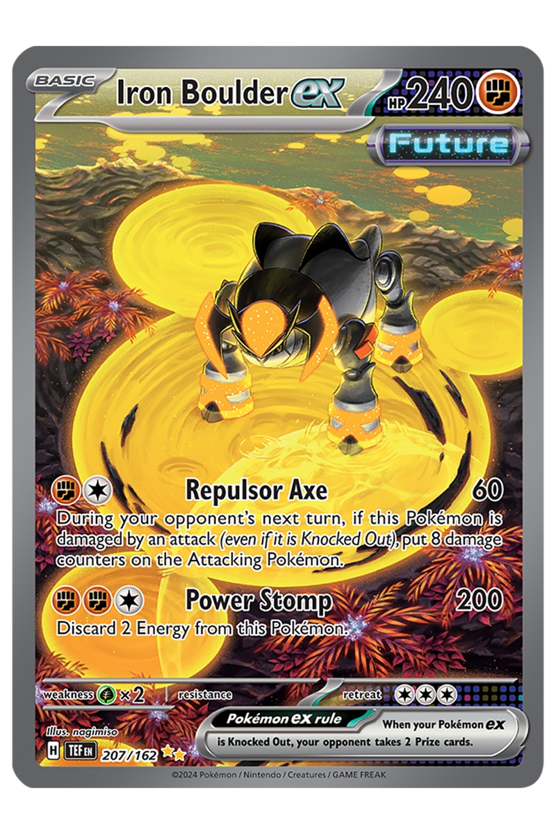 Iron Boulder ex 207/162 Special Illustration Rare
