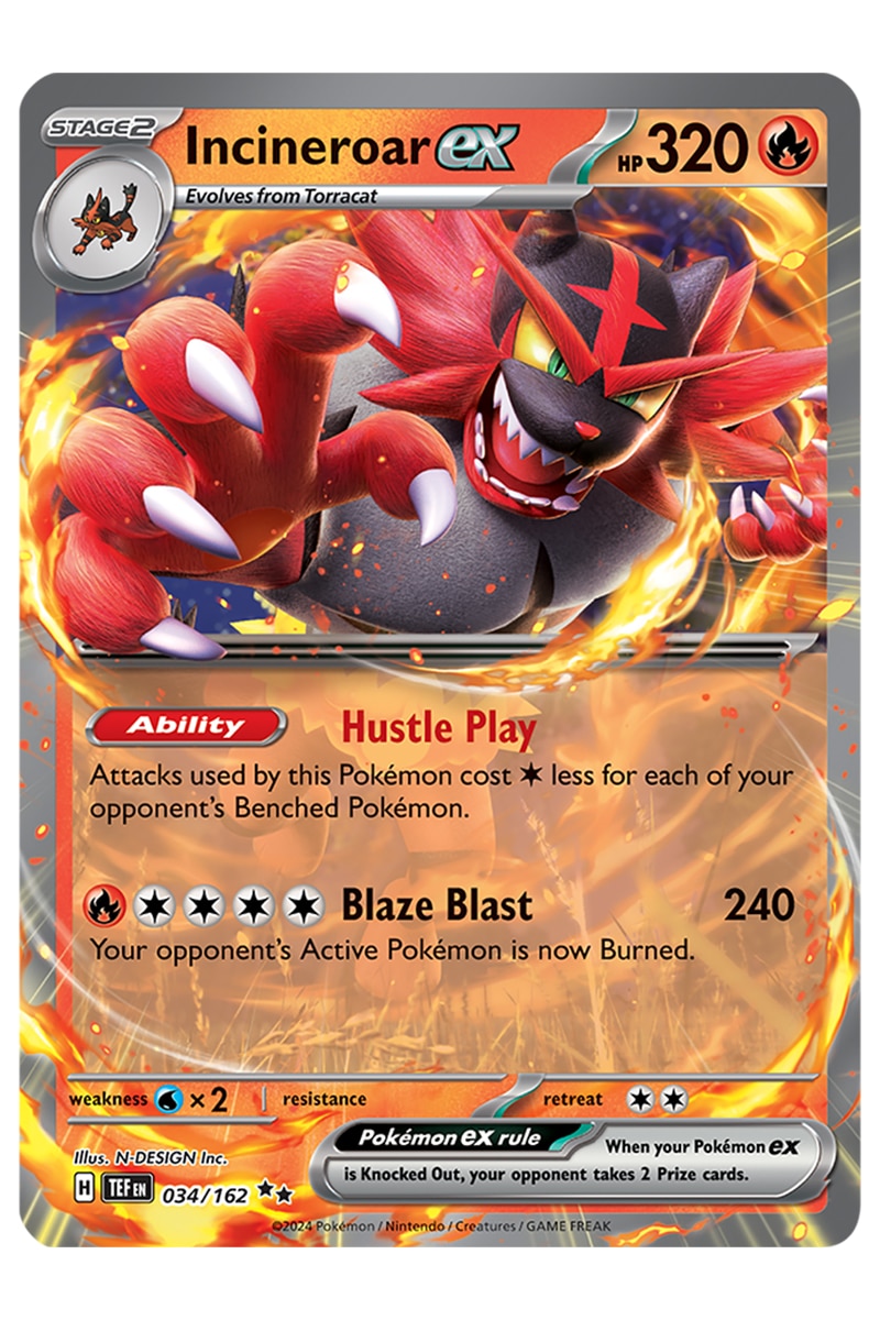 incineroar ex 034/162