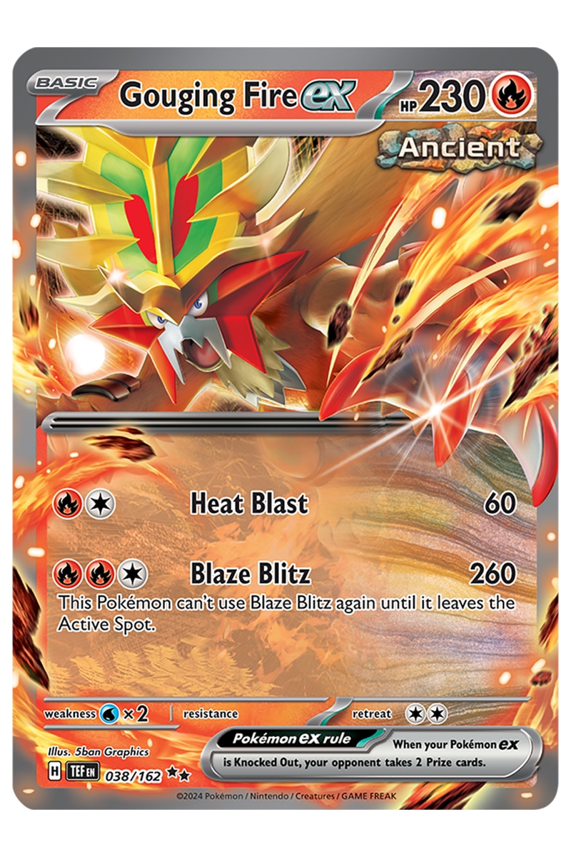 Gouging Fire ex 038/162