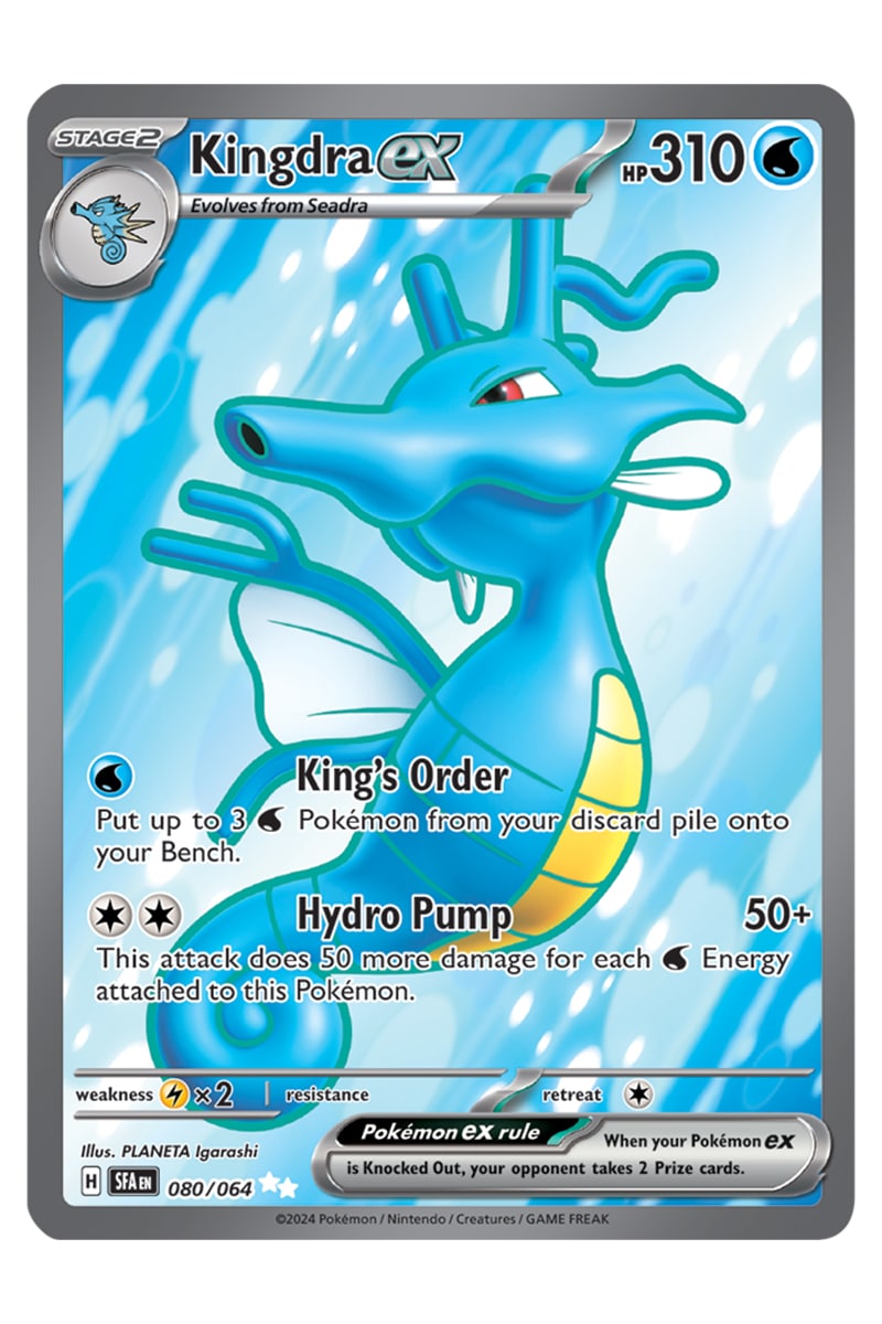 Kingdra ex 080/064 Full Art